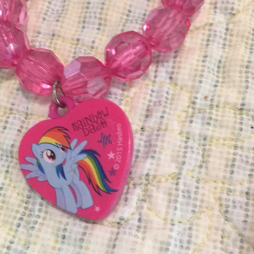 My little Pony Bracelet & Hair Ponies 4 Pack NEW My Little pony cute Must haves